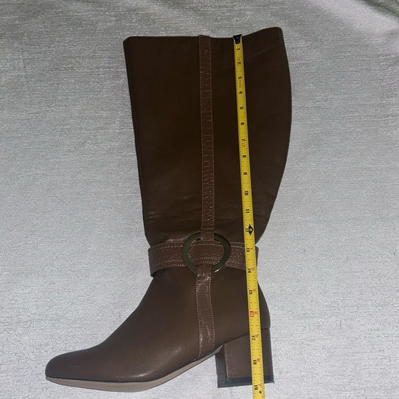 Comfort View Women’s Wide Width Vale Calf Boot Tall Knee High Size 9 Like new - Picture 12 of 16